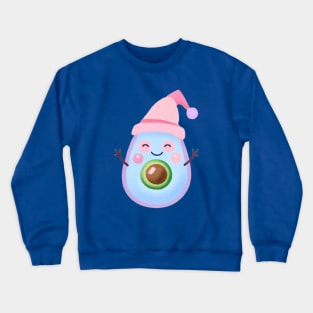 snowman avocado Crewneck Sweatshirt